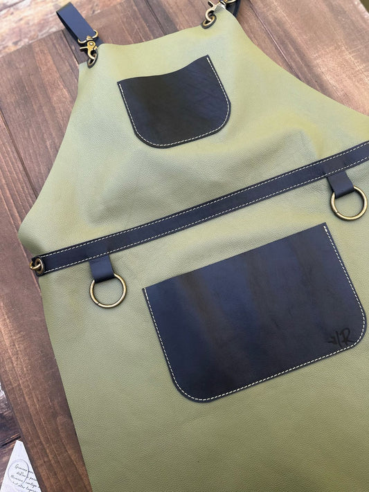 Pechera de asado Cuero Verde