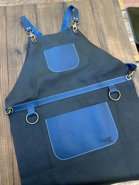 Pechera de asado Negra Azul