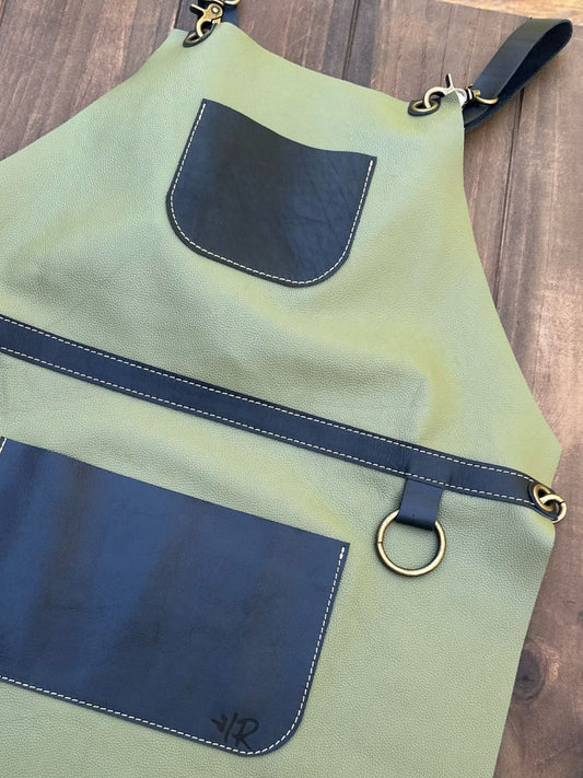 Pechera de asado Cuero Verde