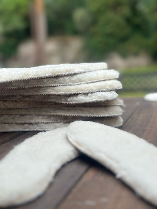 Plantilla de piel de oveja